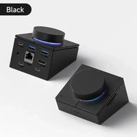 Hagibis Knob USB-C Hub With Shortcut Buttons Docking Station - Bear Hugs