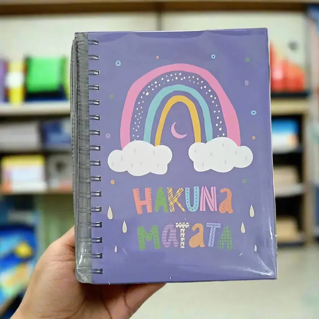 Hakuna Matata A5 Spiral Notebook - Bear Hugs
