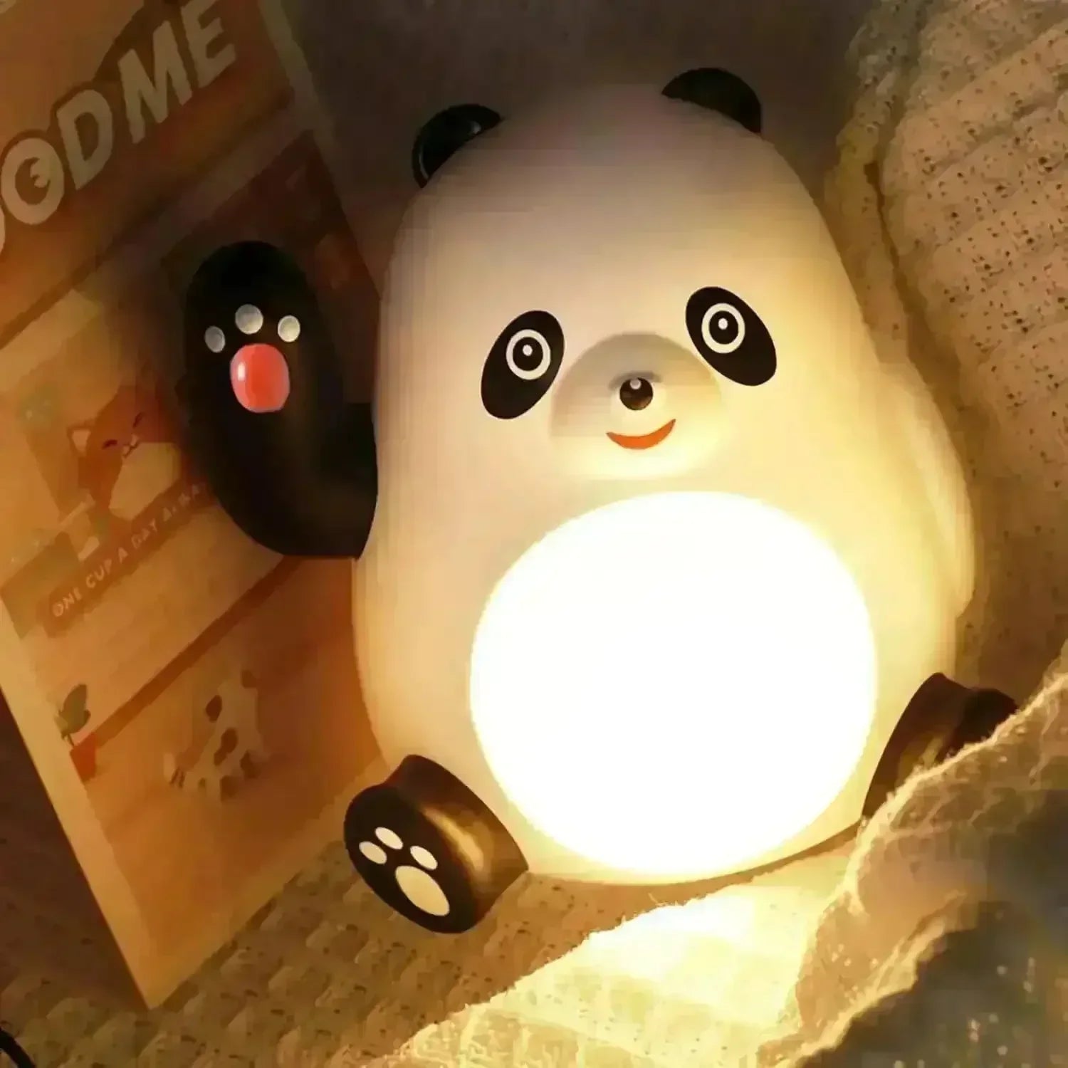 Hand Waving Panda Night Lamp - Bear Hugs