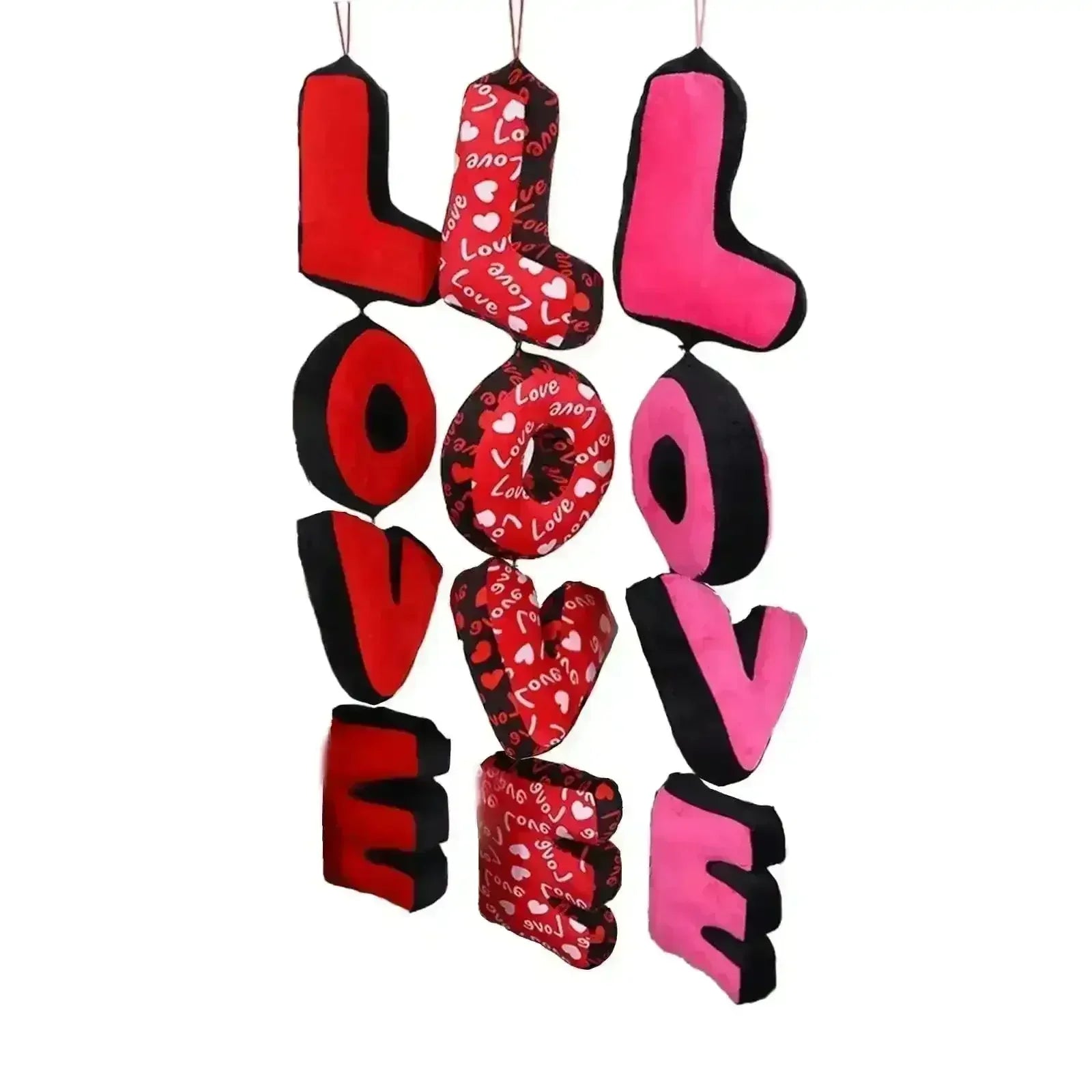 Hanging LOVE Letters Home Decoration Plush - Bear Hugs
