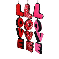Hanging LOVE Letters Home Decoration Plush - Bear Hugs