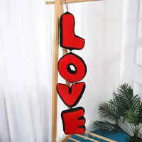 Hanging LOVE Letters Home Decoration Plush - Bear Hugs