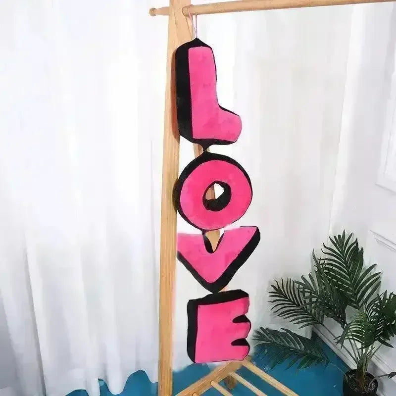 Hanging LOVE Letters Home Decoration Plush - Bear Hugs