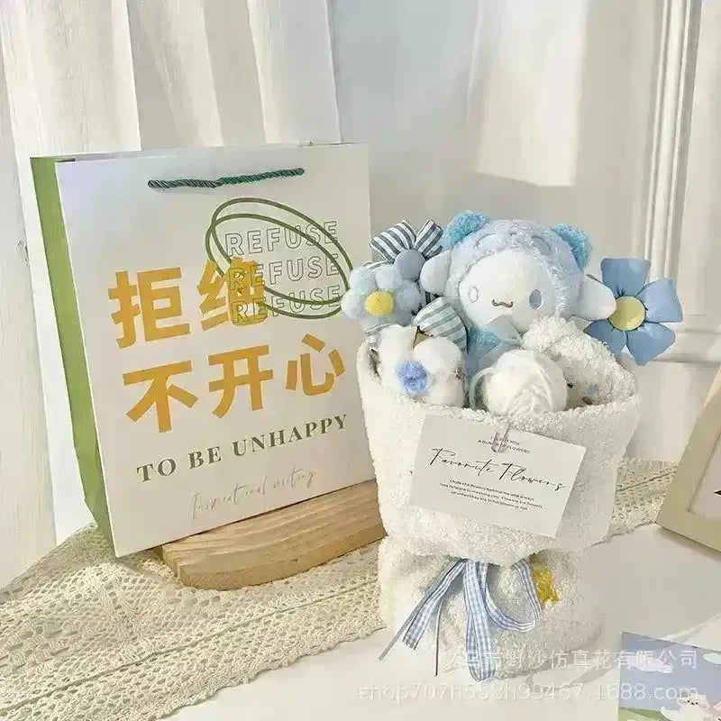 Happy Day Sanrio Romantic Plush Bouquet - Bear Hugs