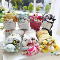 Happy Day Sanrio Romantic Plush Bouquet - Bear Hugs