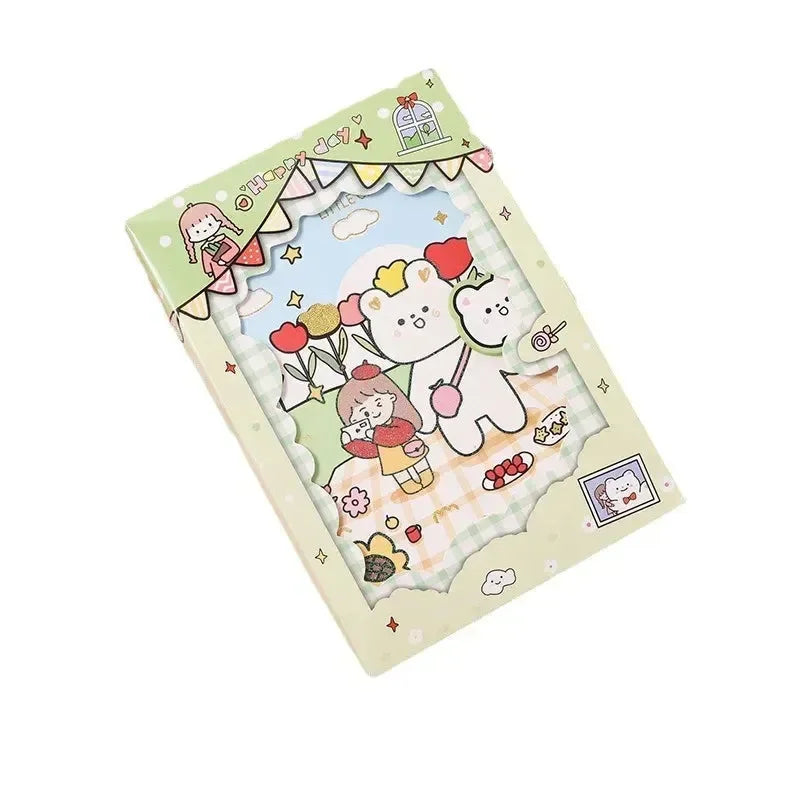 Happy Friends Diary with Magnetic Clasp - Bear Hugs