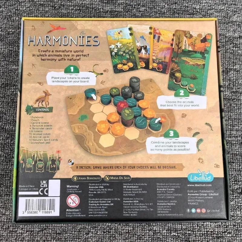 Harmonies Board Game - Bear Hugs
