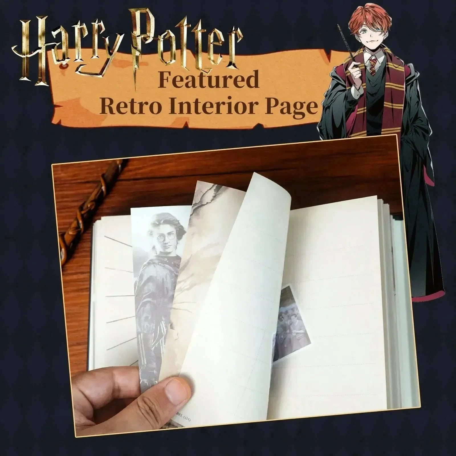 Harry Potter Character Chronicles Notebook - Bear Hugs
