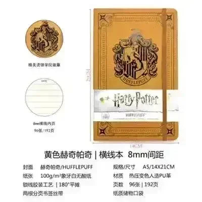 Harry Potter Hogwarts Themed A5 Journal - Bear Hugs