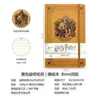 Harry Potter Hogwarts Themed A5 Journal - Bear Hugs