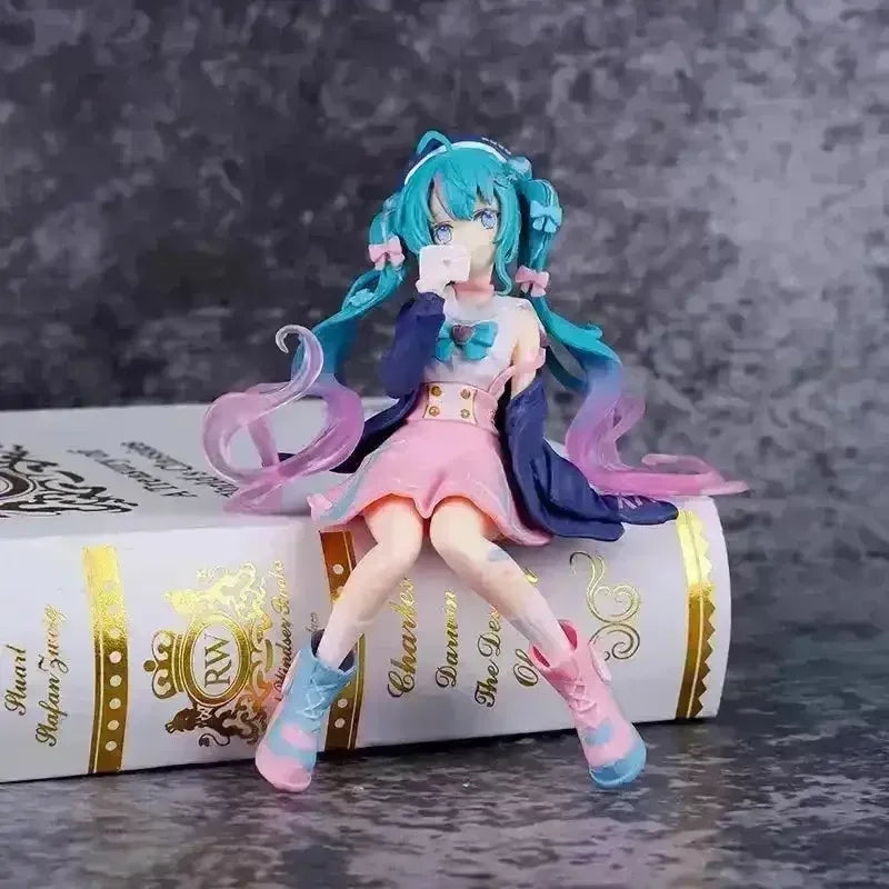 Hatsune Miku Kawaii Virtual Singer Figurine - Bear Hugs
