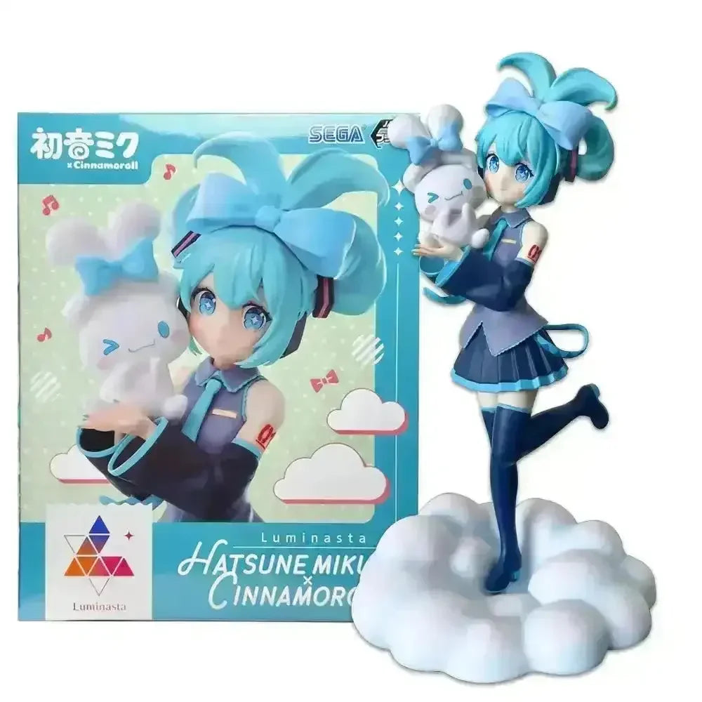 Hatsune Miku X Cinnamoroll Figurine (17CM) - Bear Hugs