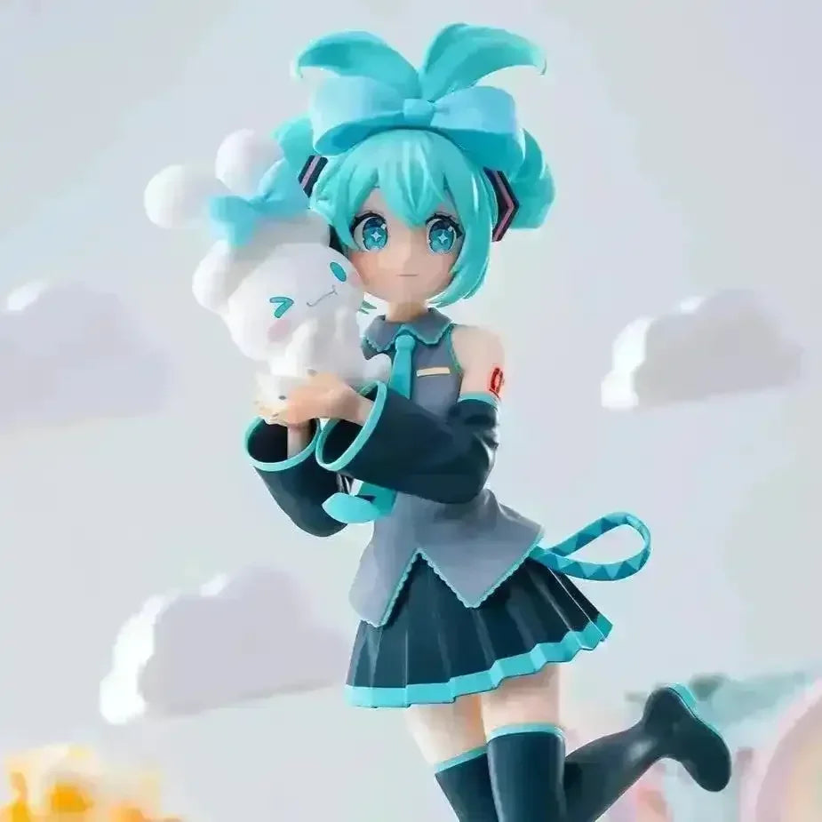 Hatsune Miku X Cinnamoroll Figurine (17CM) - Bear Hugs