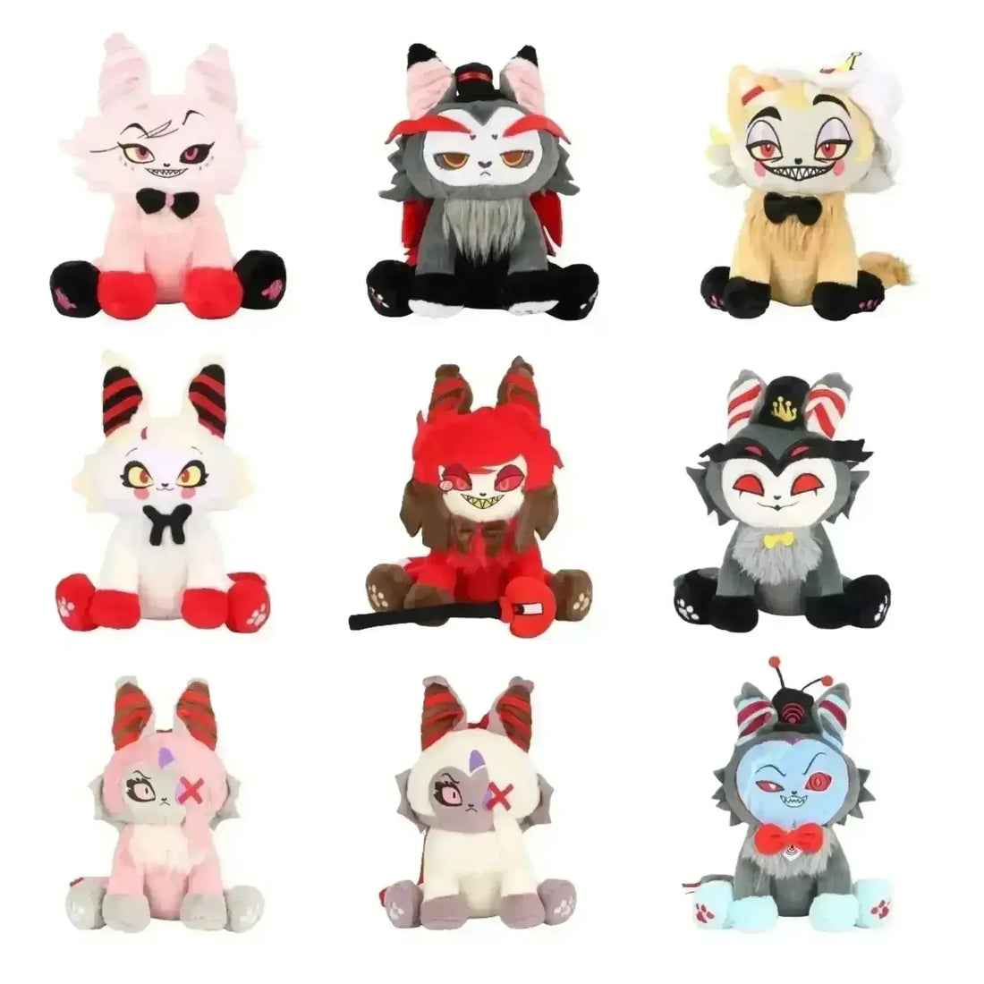 Hazbin Hotel Meow Cat Plushies - Bear Hugs