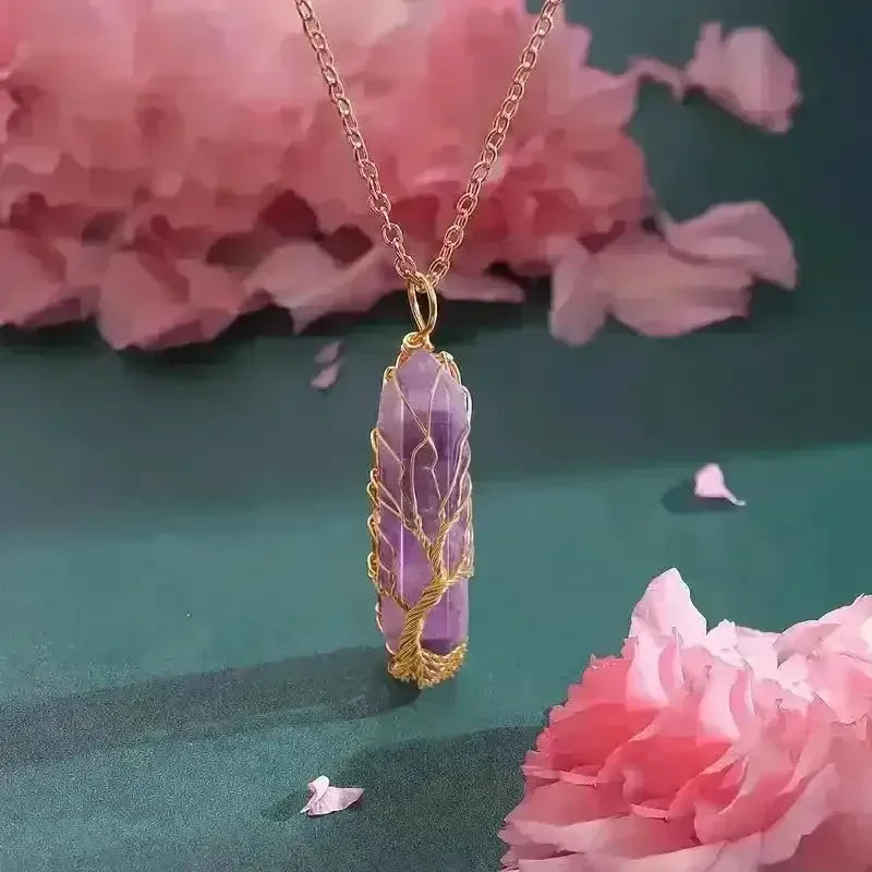 Healing Crystal Pendant - Bear Hugs