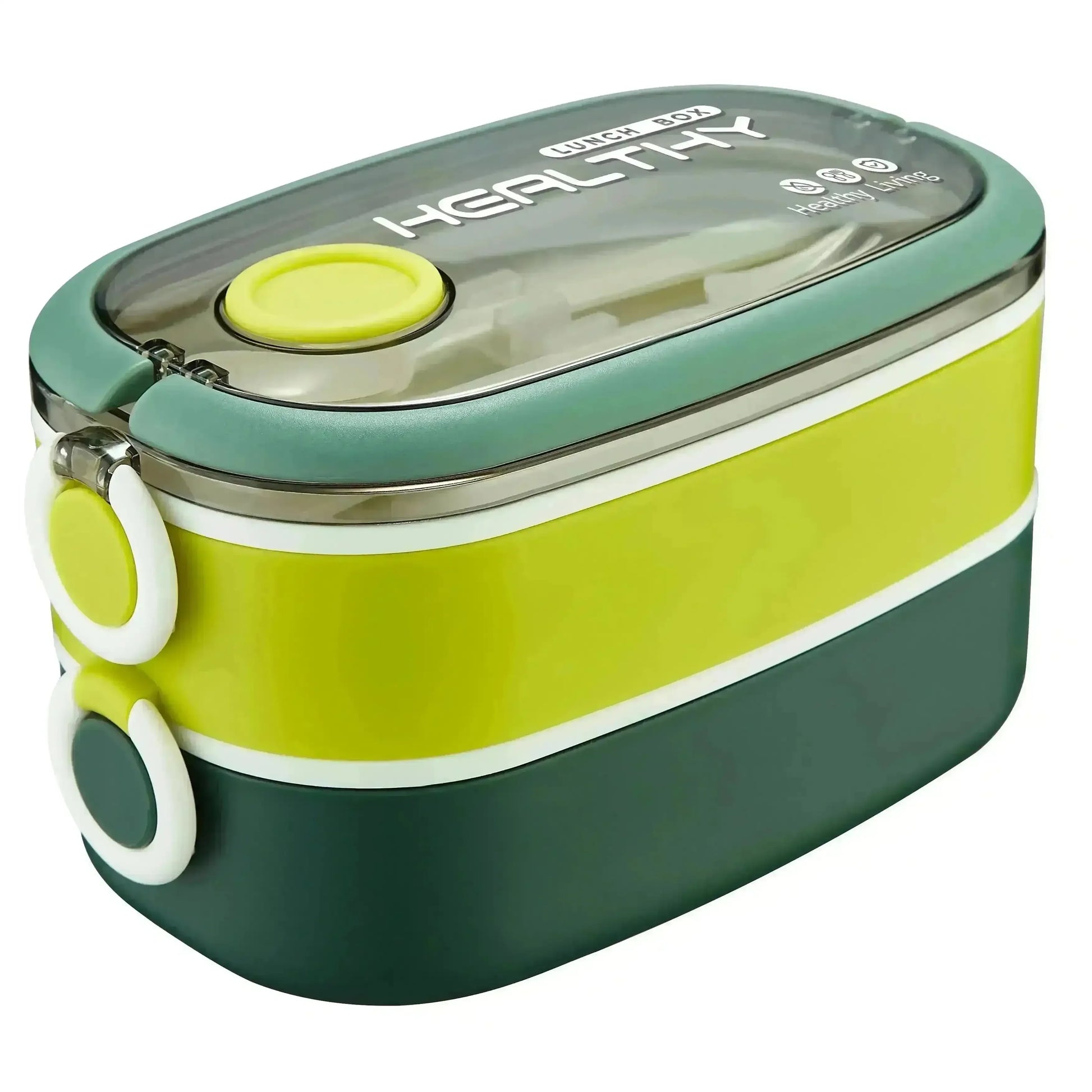 Healthy Double Layer Lunch Box - Bear Hugs