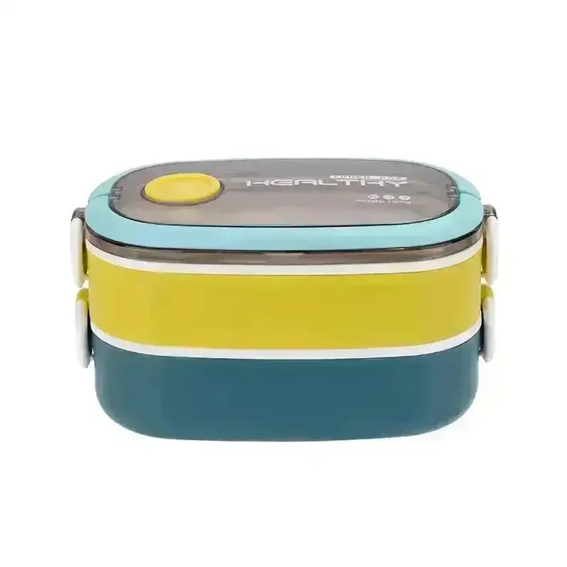 Healthy Double Layer Lunch Box - Bear Hugs