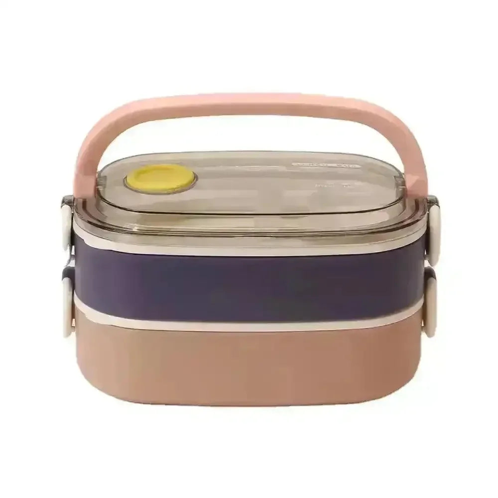 Healthy Double Layer Lunch Box - Bear Hugs