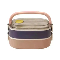 Healthy Double Layer Lunch Box - Bear Hugs