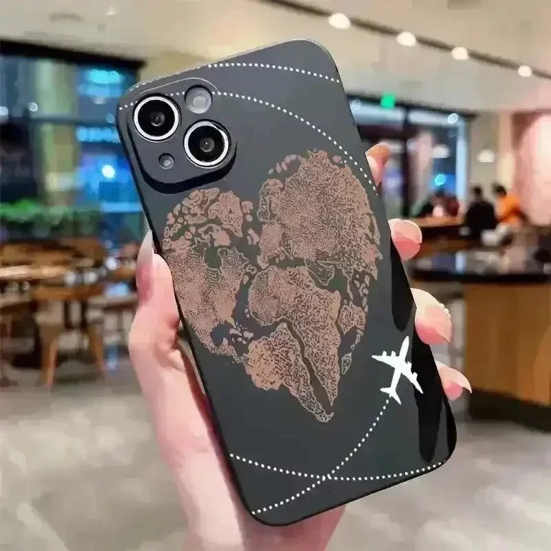 Heart Map Phone Case (For iPhones) - Bear Hugs