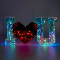 Heart's Whisper I Love You Lamp - Bear Hugs