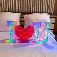 Heart's Whisper I Love You Lamp - Bear Hugs