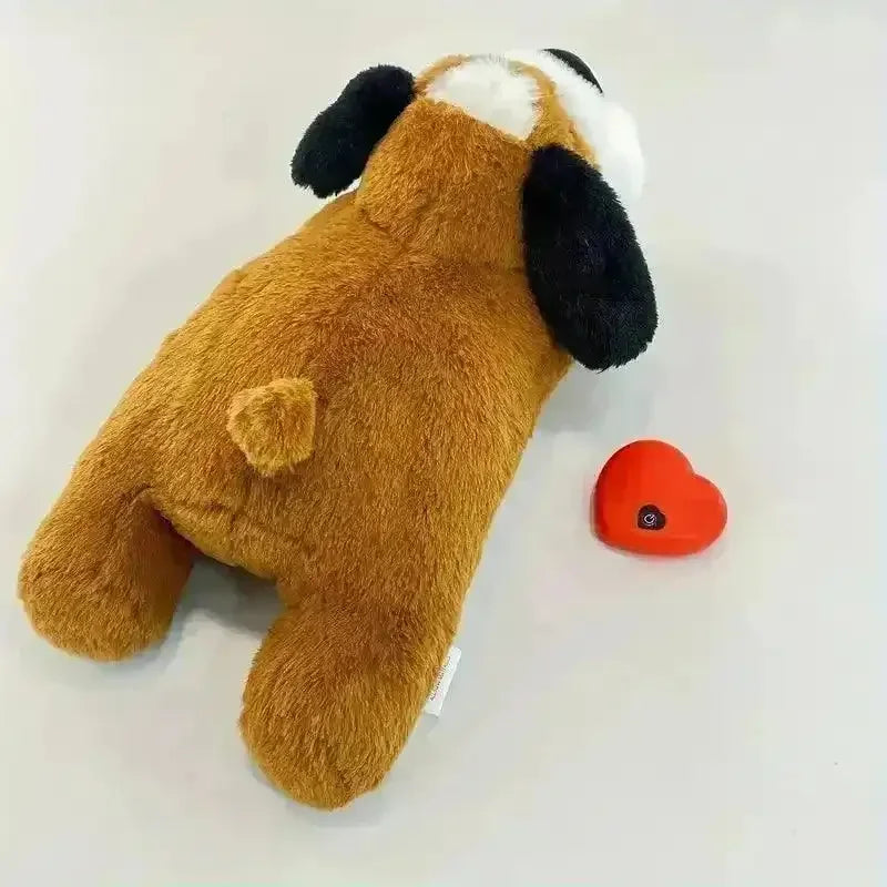 Heartbeat Sounds Bear and Puppy Plushie - Bear Hugs