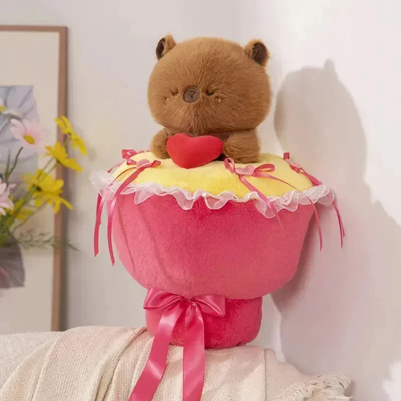 Heartfelt Hugs Capy-Panda Plush Bouquet - Bear Hugs