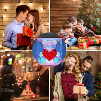 Heartlight Harmony Teddy Bear Lamp - Bear Hugs