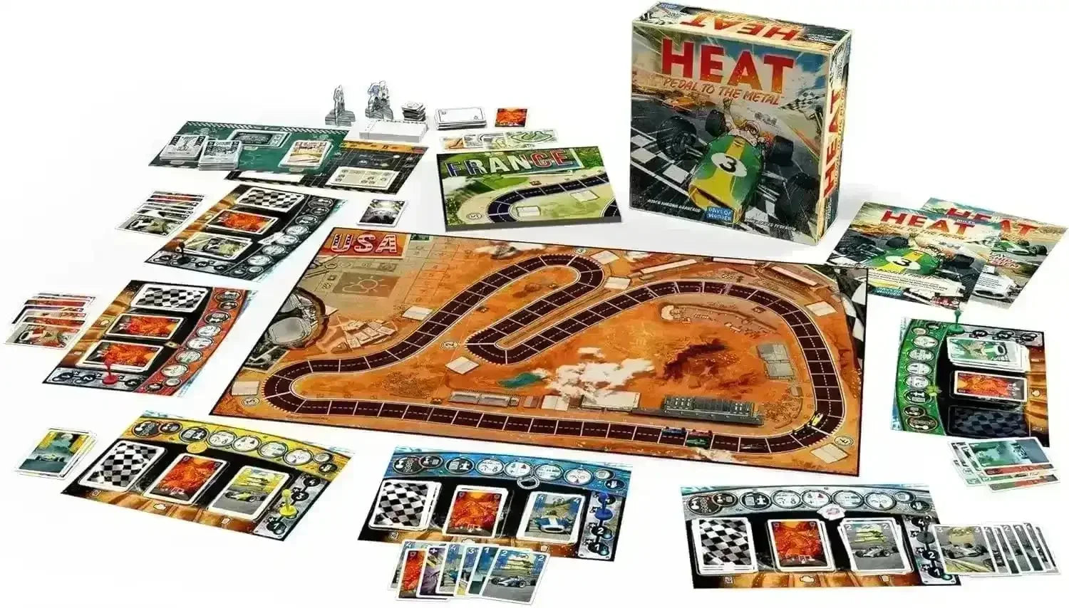 Heat: Pedal to the Metal Board Game - Bear Hugs