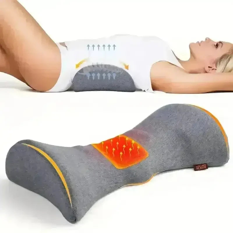 Heated Lumbar Support Pillow - Bear Hugs