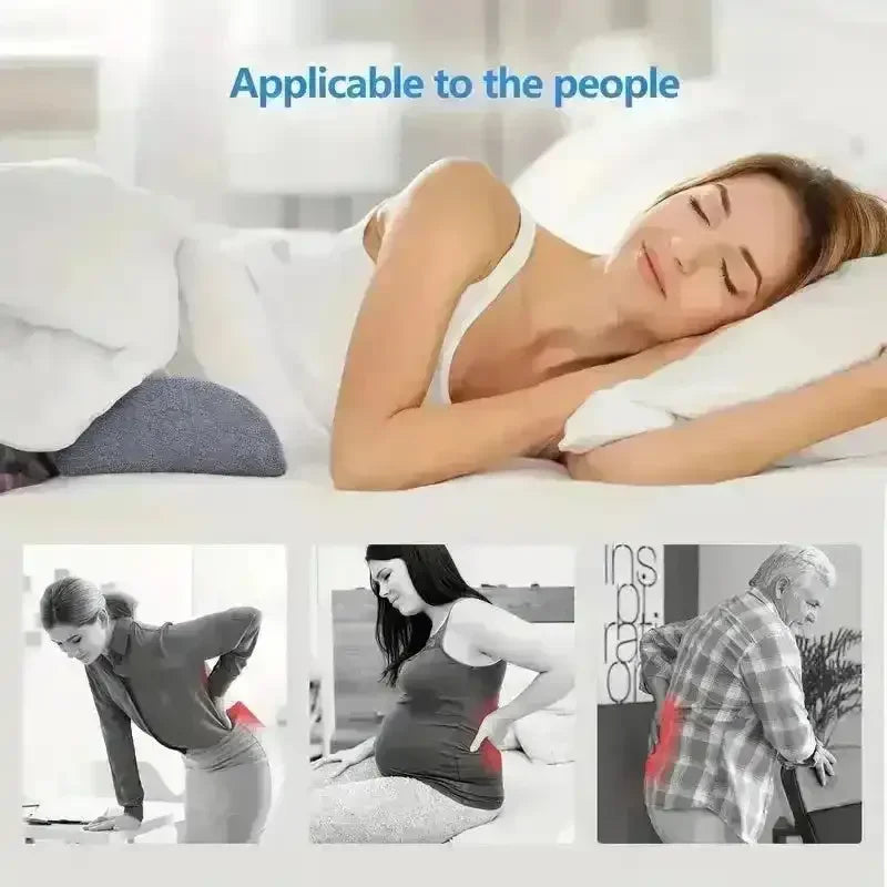 Heated Lumbar Support Pillow - Bear Hugs