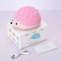 Hedgehog Pop It Silicone Night Light - Bear Hugs
