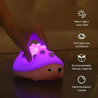 Hedgehog Pop It Silicone Night Light - Bear Hugs
