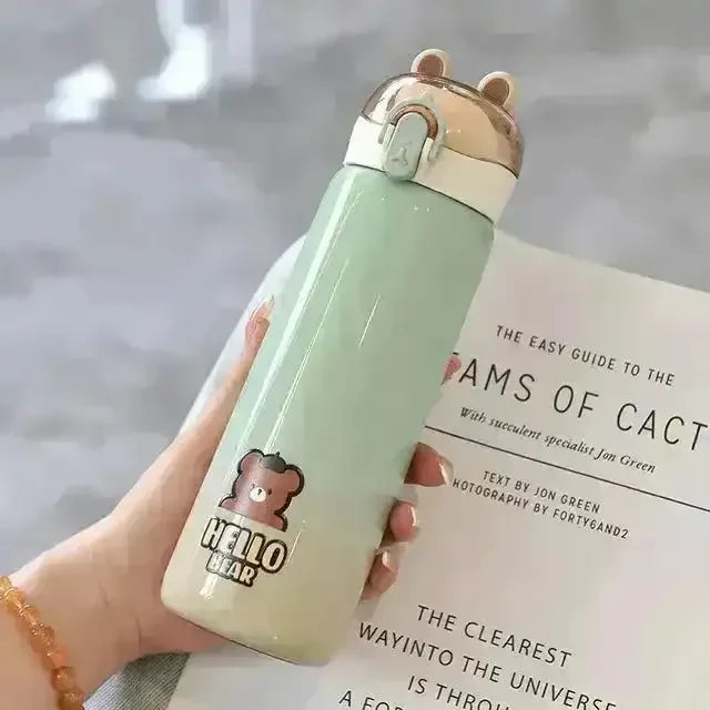 Hello Bear Kids Insulated Bottle (440 ml) - Bear Hugs