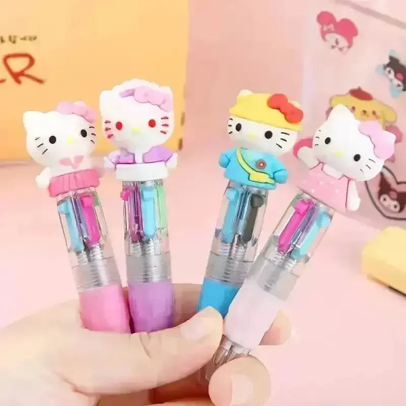 Hello Kitty 10 Color Mystery Box Ball Pen - Bear Hugs