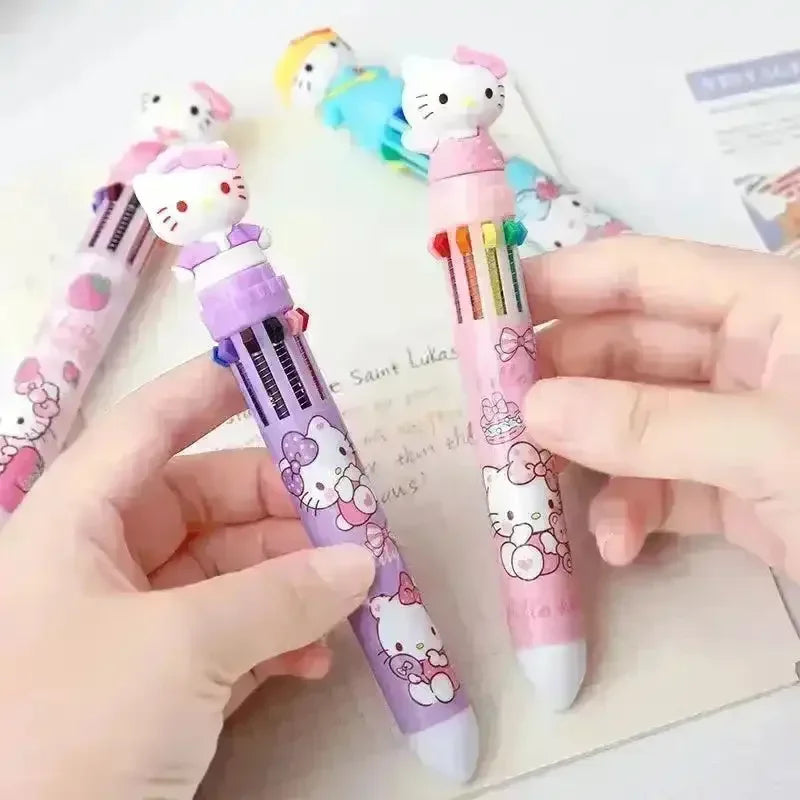 Hello Kitty 10 Color Mystery Box Ball Pen - Bear Hugs