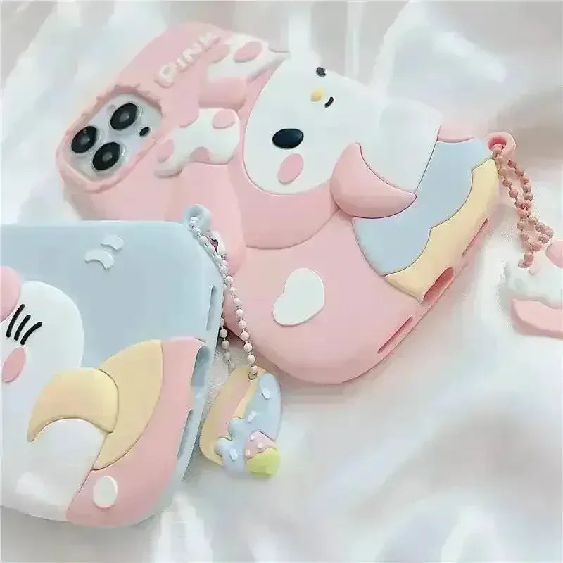 Hello Kitty & My Melody Matching Case (For iPhones) - Bear Hugs