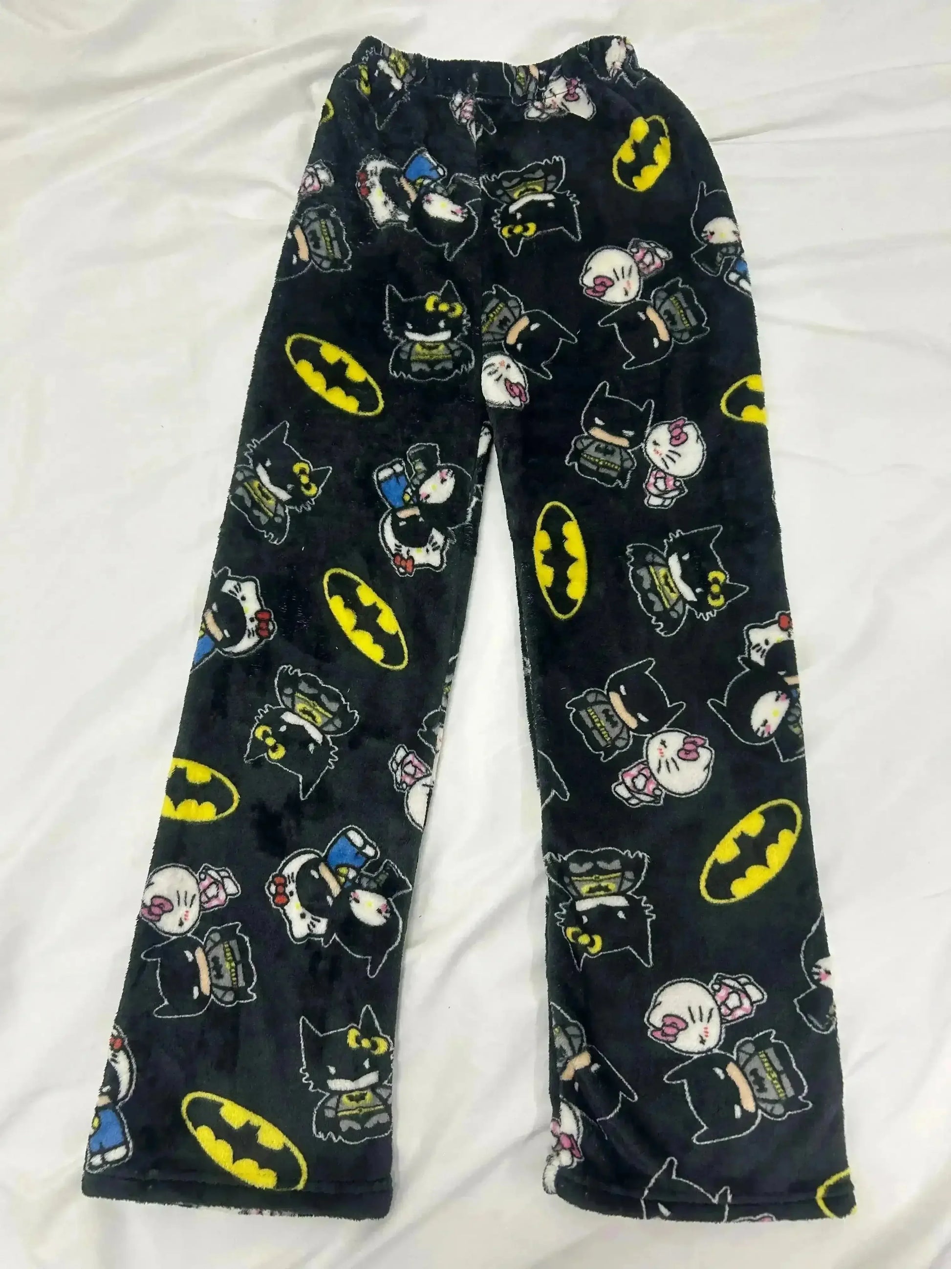 Hello Kitty Batman Fuzzy Pajama Pant - Bear Hugs