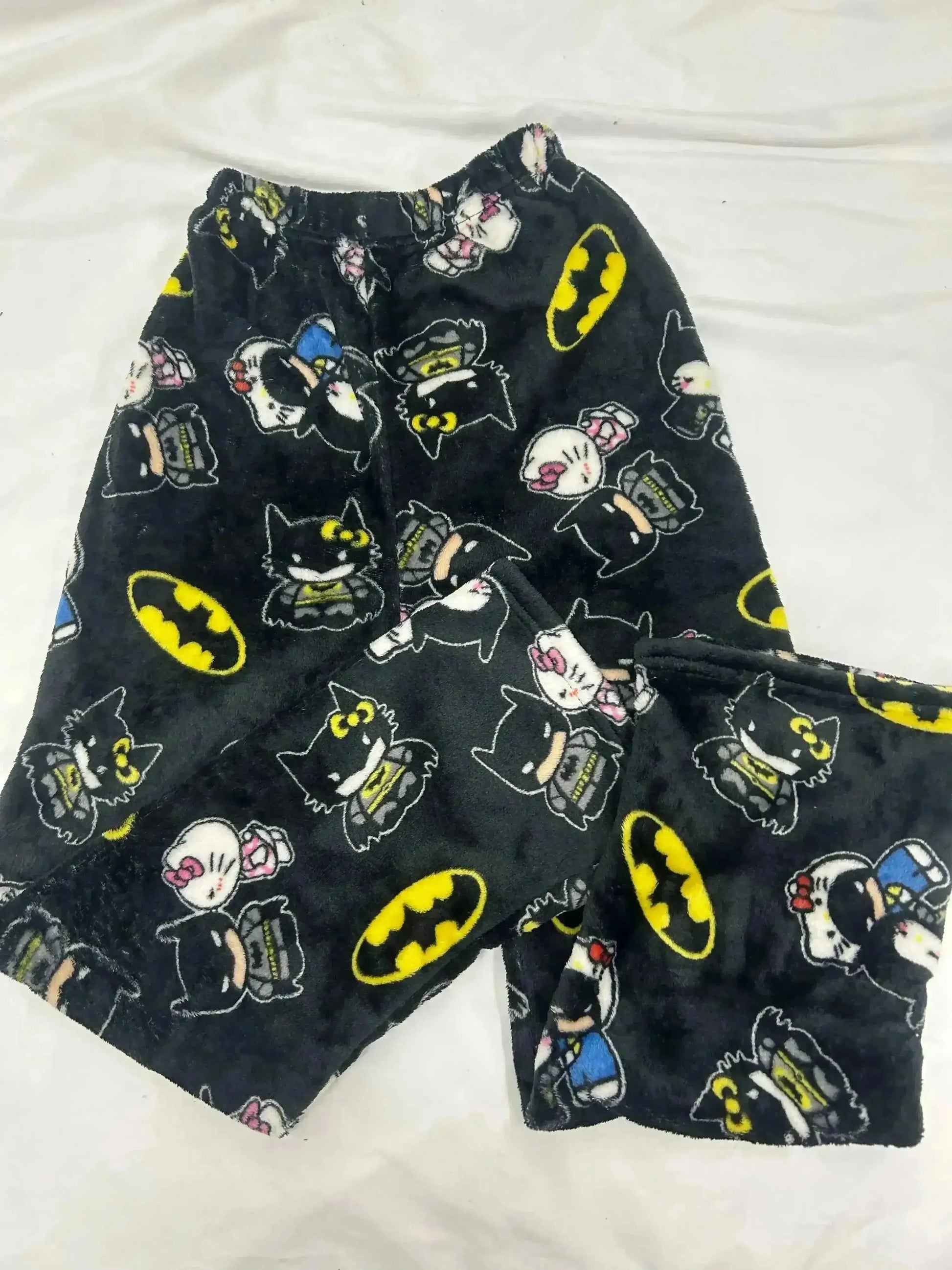 Hello Kitty Batman Fuzzy Pajama Pant - Bear Hugs