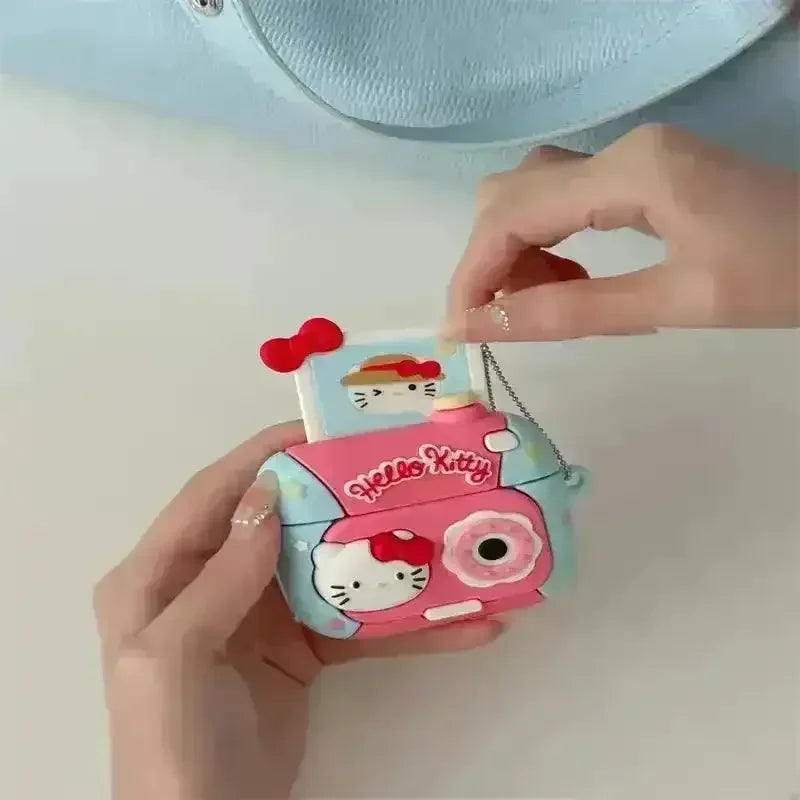 Hello Kitty Camera Case (For Airpods) - Bear Hugs