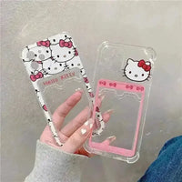 Hello Kitty Card Holder Phone Case - Bear Hugs