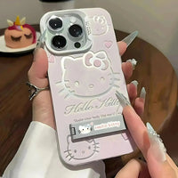Hello Kitty Charm Bracket Case (For iPhones) - Bear Hugs