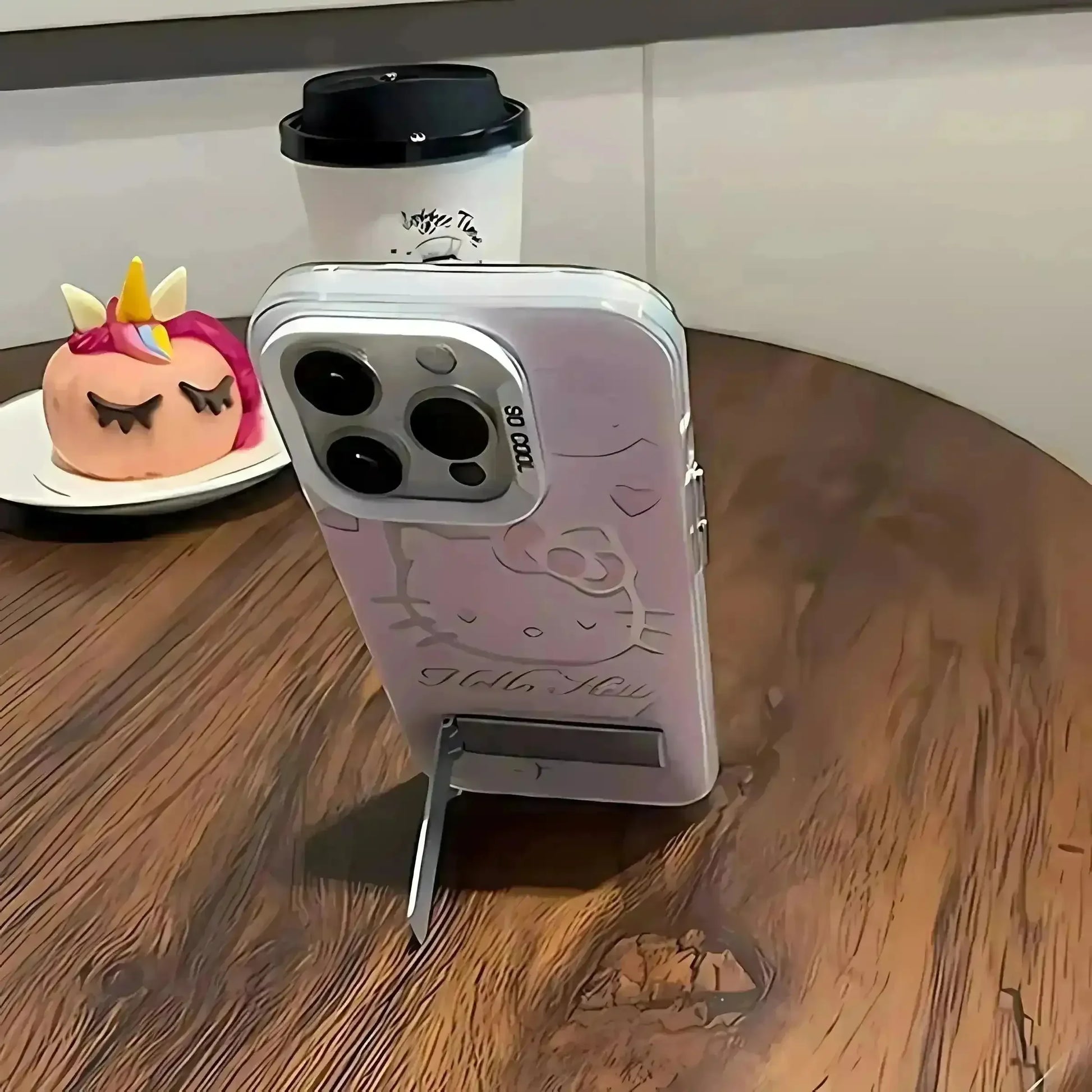 Hello Kitty Charm Bracket Case (For iPhones) - Bear Hugs