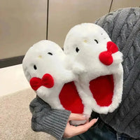 Hello Kitty Fur Plush Slippers - Bear Hugs