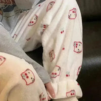 Hello Kitty Fuzzy Pajama Pants - Bear Hugs