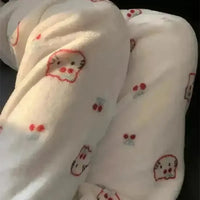 Hello Kitty Fuzzy Pajama Pants - Bear Hugs