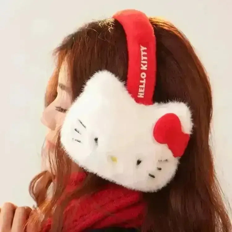 Hello Kitty Headband Winter Ear Muffs - Bear Hugs