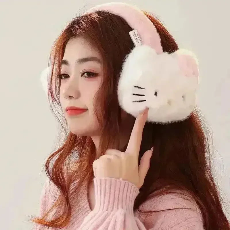 小物 HELLOKITTY hug knitmuffler PELLICULE hellokitty hug knitmuffler PELLICULE HELLOKITTY hug knit