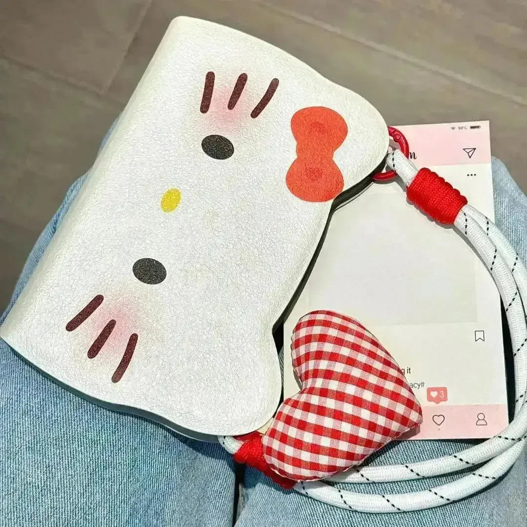 Hello Kitty Heart Flip Phone Case (For iPhones) - Bear Hugs